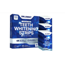 DrDent Professional Teeth Whitening Strips 21 Treatments Pack of 42