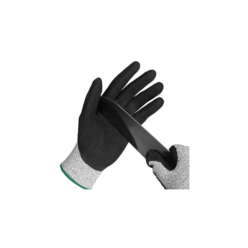 Anti-Cut Glove,Oyster Glove Stainless Steel Wire Mesh Level 5 Protection Suitable For Work Gloves For Oysters,Meat Cutting, Gardening And Carving(M) 9113374514866