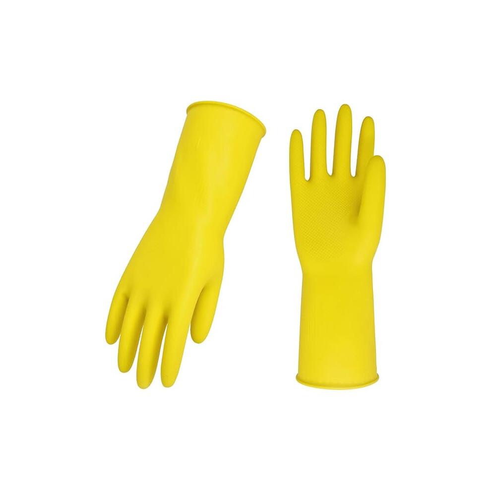 VGOGReusable Household Cleaning Gloves, Rubber Dishwashing Gloves, Extra Thickness, Long Sleeves (30x9cm)-image-OPC-PG5V86G-NEW