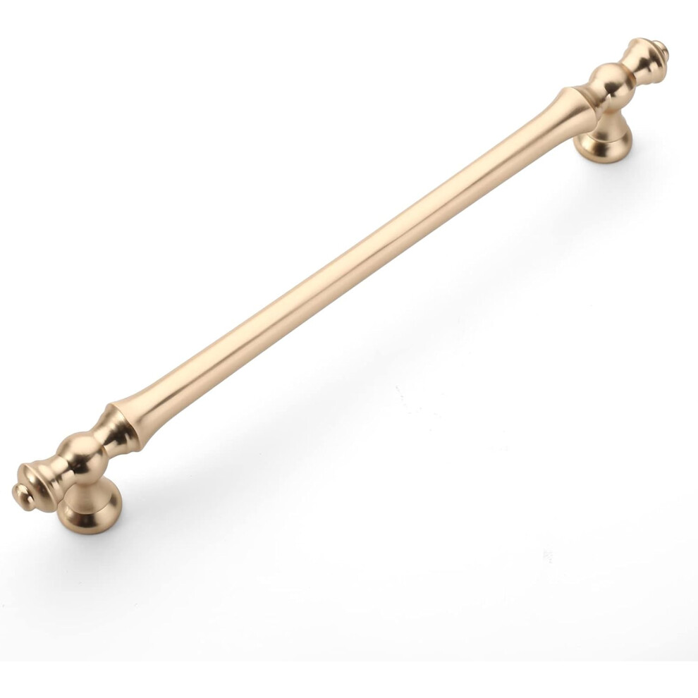Photos - Other for Repair 6 Pieces Kitchen Cabinet Handle Brushed Brass 192mm Zinc Alloy Gold Furniture Handles with Screws, for Desks, Drawers, Cabin