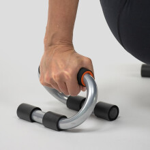 Soporte para barra de flexiones: par de barras de flexiones con agarres de espuma antideslizantes para un mejor agarre: soporte para flexiones para en