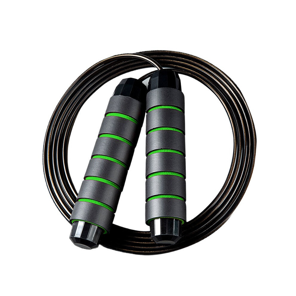 Photos - Jump Rope Skipping Rope Tangle-Free with Ball Bearings  Adjustable and Memory Foam Handle Skipping Rope Ideal for Aerobic Exe