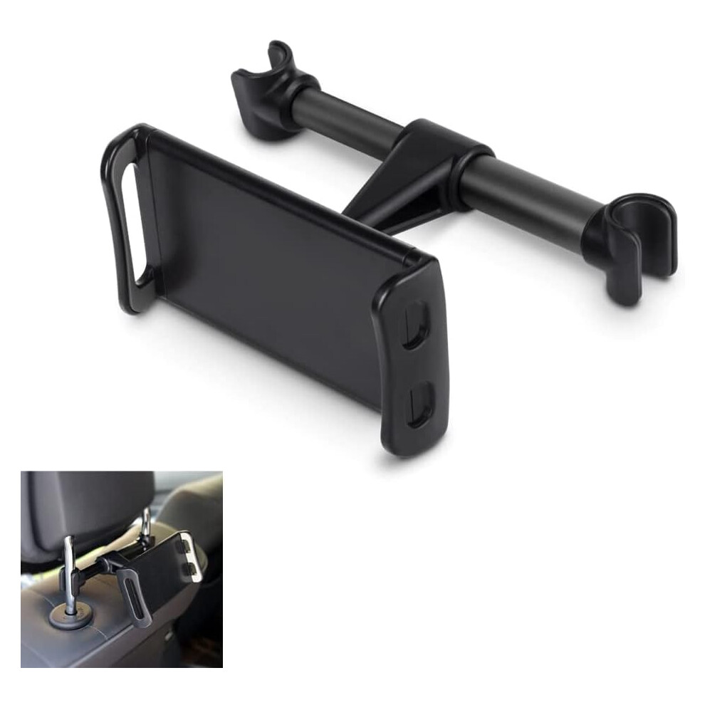 Car Tablet Holder. Car Tablet Phone Holder For Headrest With Universal 360 Rotation(Black) Black 9113374519540