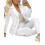 (pink, m) Women's Suit Jacket Pants Jacket 3