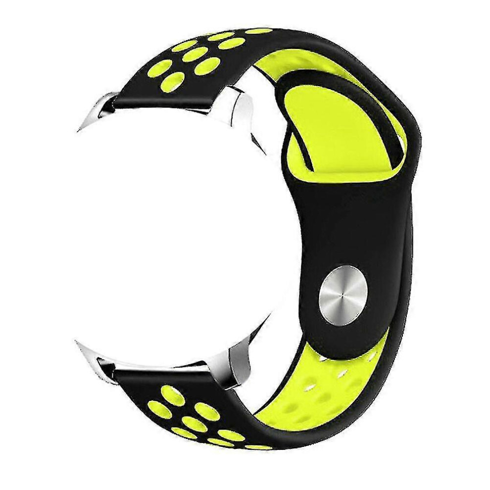(22Mm, Q) Watch Belt For Samsung Smartwatch Strap Quick Release Silicone Watch Belt Dual Color 20/22Mm Zekai 5014561756998