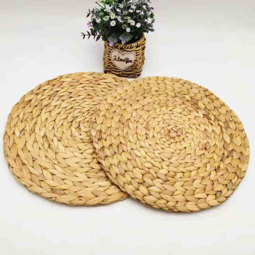 Straw Cocotte Mat Placemat Coasters 2
