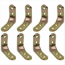 Wall Shelf Bracket, 8 Pieces 5cm  5cm Metal Shelf Bracket, Strong Bearing Capacity, For Fixing And Reinforcing Tables, Chairs, Furniture