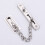RVS deurketting (zilver) 1