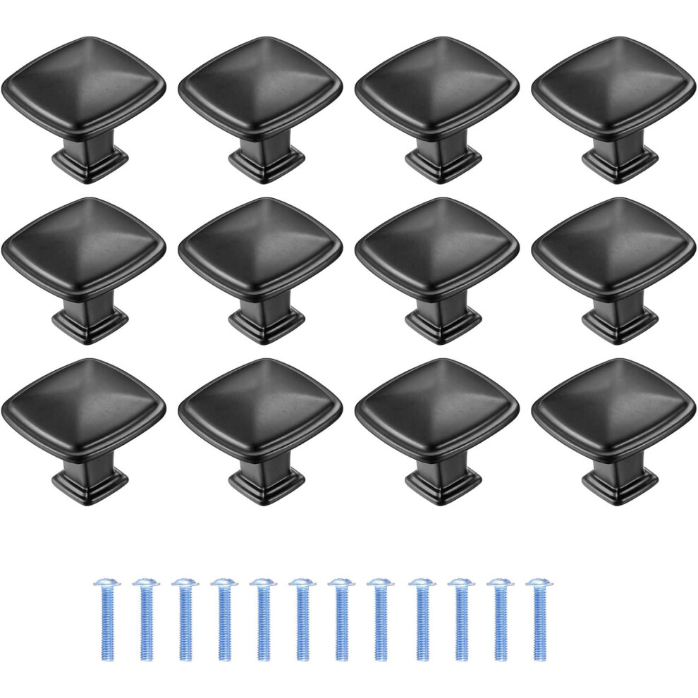 Photos - Other for Repair 12 Pieces Black Kitchen Cabinet Handle, Door Handle Drawer, Door Kitchen Furniture Knob, Furniture Handles for Kitchen Cabin