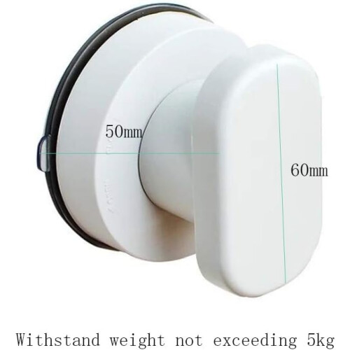 4 PCS Suction Cup Door Handle for Drawer Glass Door Bathroom Refrigerator Suction Pull Handle 1