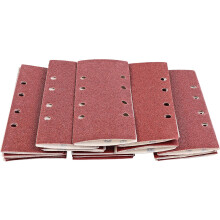 Schleifblätter Schleifpapier, 93 mm x 230 mm. Set mit 35 Blättern, Körnung P40/60/80/120/240