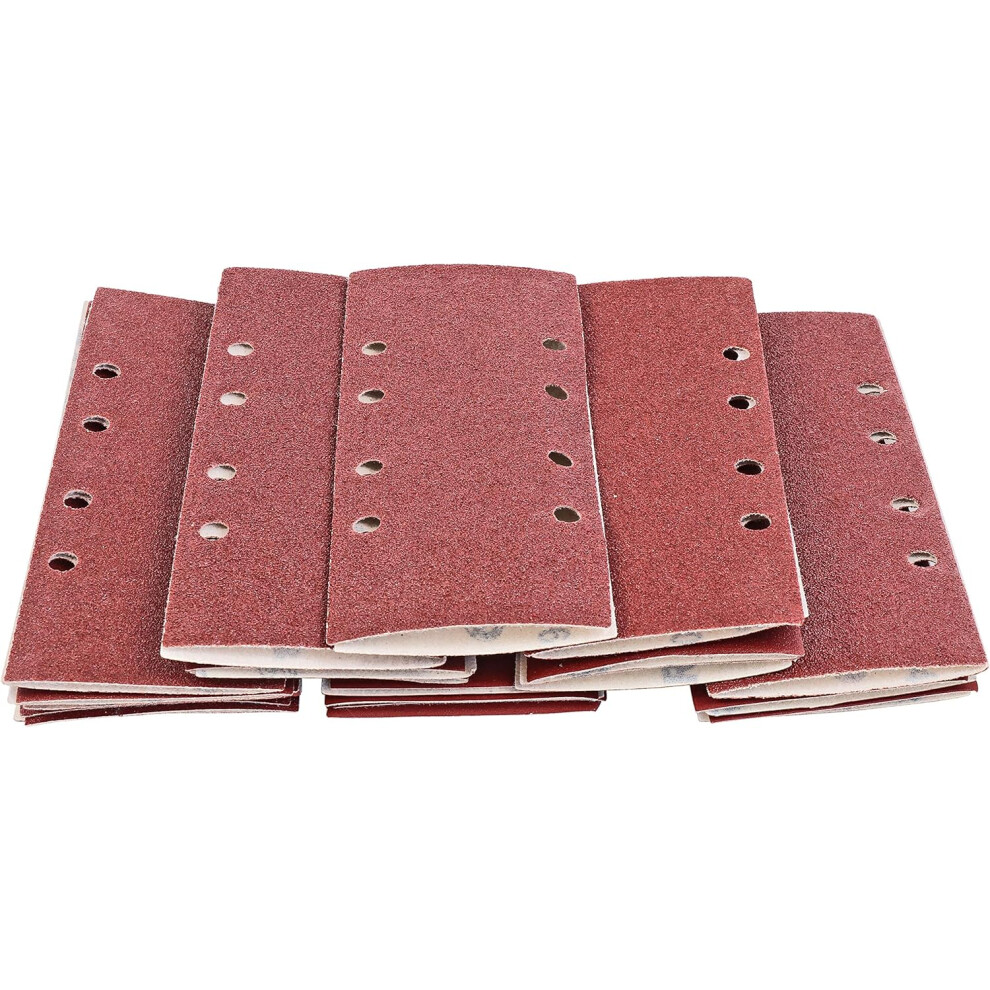 Sanding Sheets Sander Sanding Paper, 93Mm X 230Mm. Set Of 35 Sheets Grit P40/60/80/120/240 9113374526494