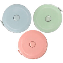 Lot de 3 rubans à mesurer pour couture, 1,5 m, ruban à mesurer souple et rétractable pour couture, tailleur, couturière