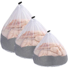 Wäschesack, Wäschenetze Wäschesack Waschmaschinenbeutel, Netz-Wäschesack mit Seil für Bluse, Unterwäsche, BH und Dessous (1-3Stk)