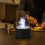 Freestanding Tabletop Ventless Ethanol Fireplace with Glass Screen 1