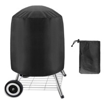 Round BBQ Covers Cover Cover Grill Cover BBQ Grill Cover Garden Charcoal Barbecue Grill 7070cm