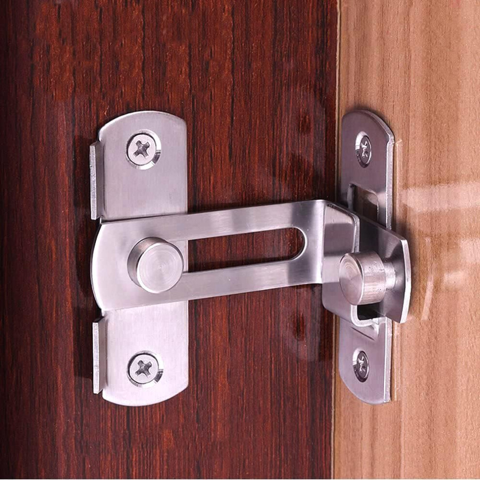 Ming 90Degree Flip Right Angle Door Lock Buckle Lock Bolt Lock Cam Lock For Door And Window Sliding Lock Bar Bolt Barn Door Lock Sliding Latch 9113374533690