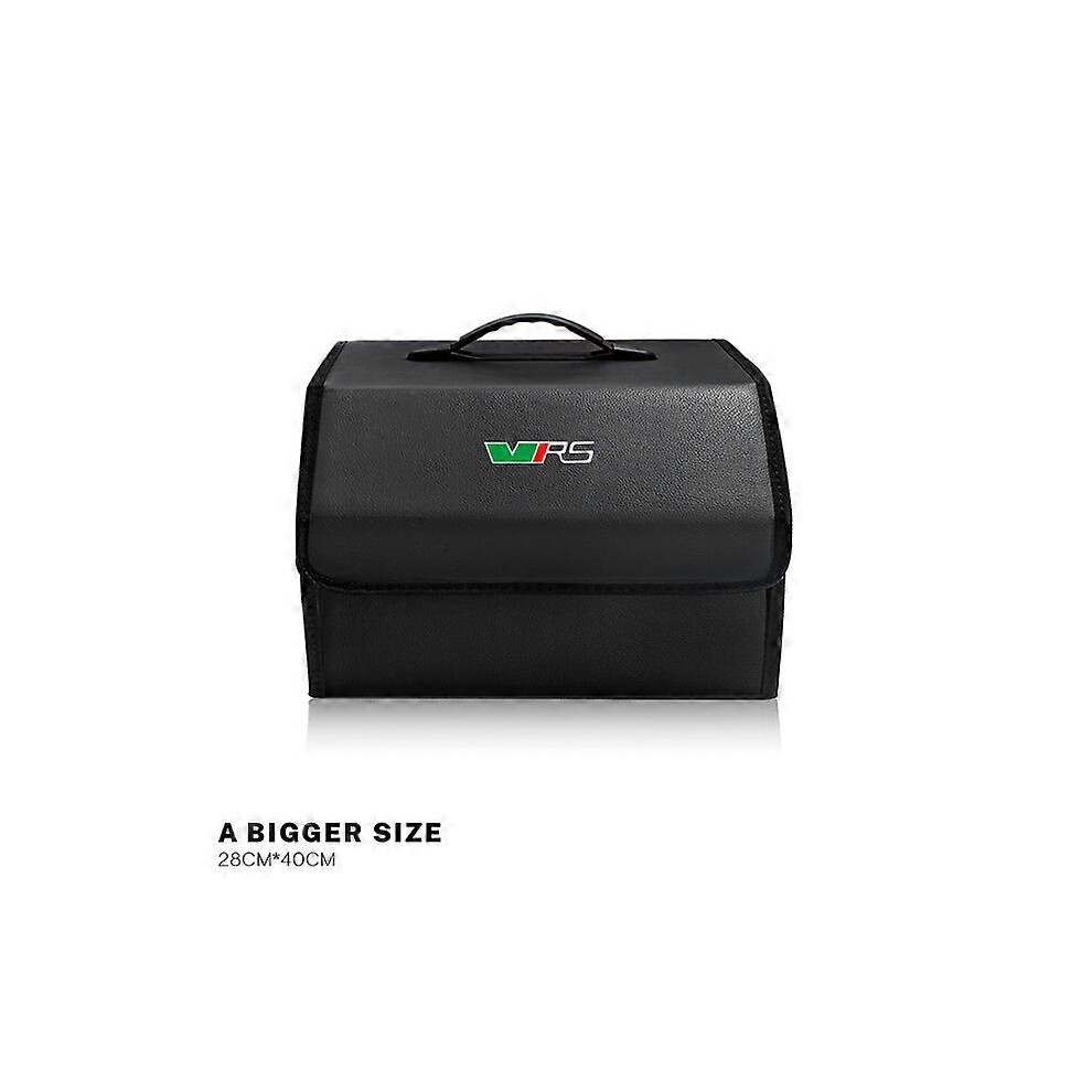 (Vrs A-L) Car Trunk Organizer Box Foldable Storage Tidying Bag Accessories For Skoda Octavia Vrs Rapid Kodiaq Fabia Karoq Superb Scala Kam 5014561759951