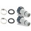 Intex - Ersatz-Schlauchadapter für Pumpen - Mit Gewinde - 2er-Pack Grau 1