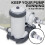 Intex - Ersatz-Schlauchadapter für Pumpen - Mit Gewinde - 2er-Pack Grau 2