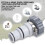 Intex - Ersatz-Schlauchadapter für Pumpen - Mit Gewinde - 2er-Pack Grau 5