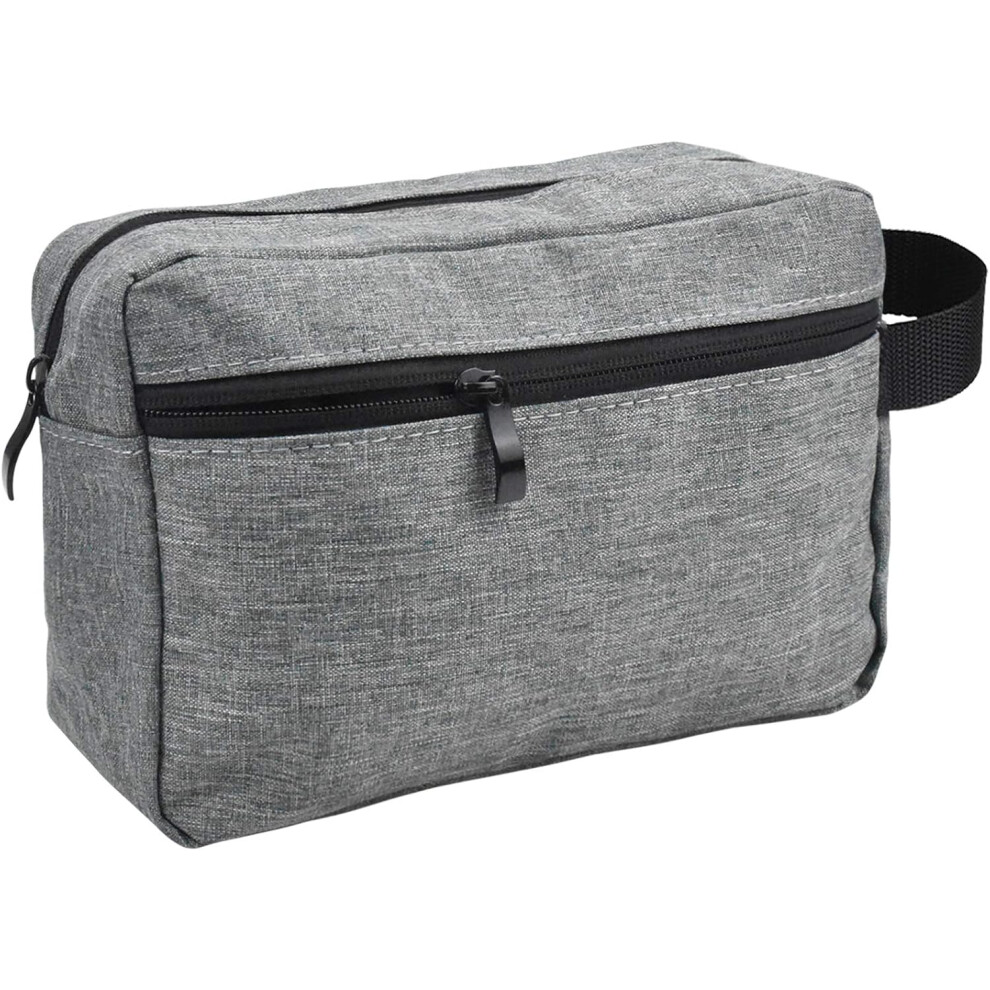 Lifeasy Gray Toiletry Bagï¼Makeup Bag, Makeup Bag, Waterproof Makeup Bag, Travel Storage Bag For Men, Girls And Women (Gray)
