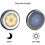 Wireless Motion Sensor LED Lights for Closet, Stairs, Hallway, Kitchen, Bedroom (6pcs) (Silver Shell (Warm Light) 3