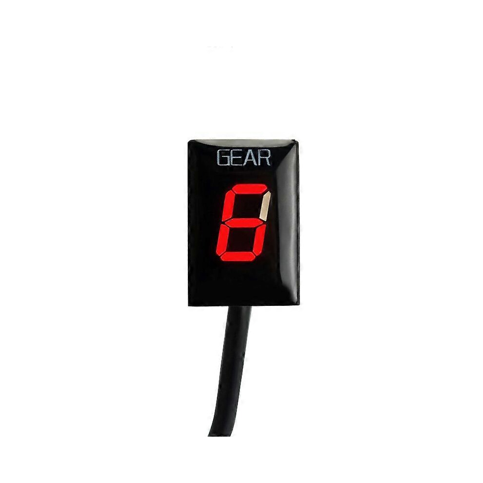 (Red) Motorcycle Gear Indicator For Honda Cbr 600 F4i Cbr600f4i Cbr600 F4i Cb600f Hornet Cb 600 F 400 1100 Sf Cb 900 F Hornet Cbr900rr Red 5014561760308