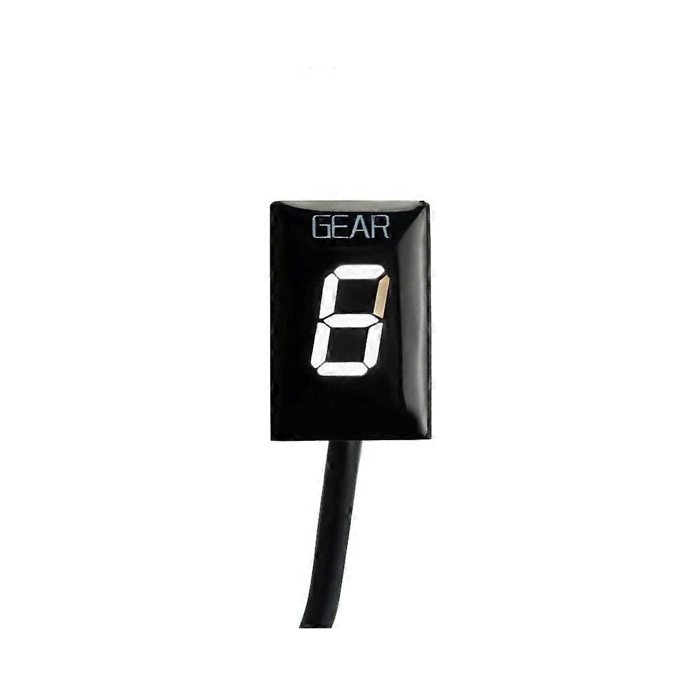 (White) Motorcycle Gear Indicator For Honda Cbr 600 F4i Cbr600f4i Cbr600 F4i Cb600f Hornet Cb 600 F 400 1100 Sf Cb 900 F Hornet Cbr900rr White 5014561760339