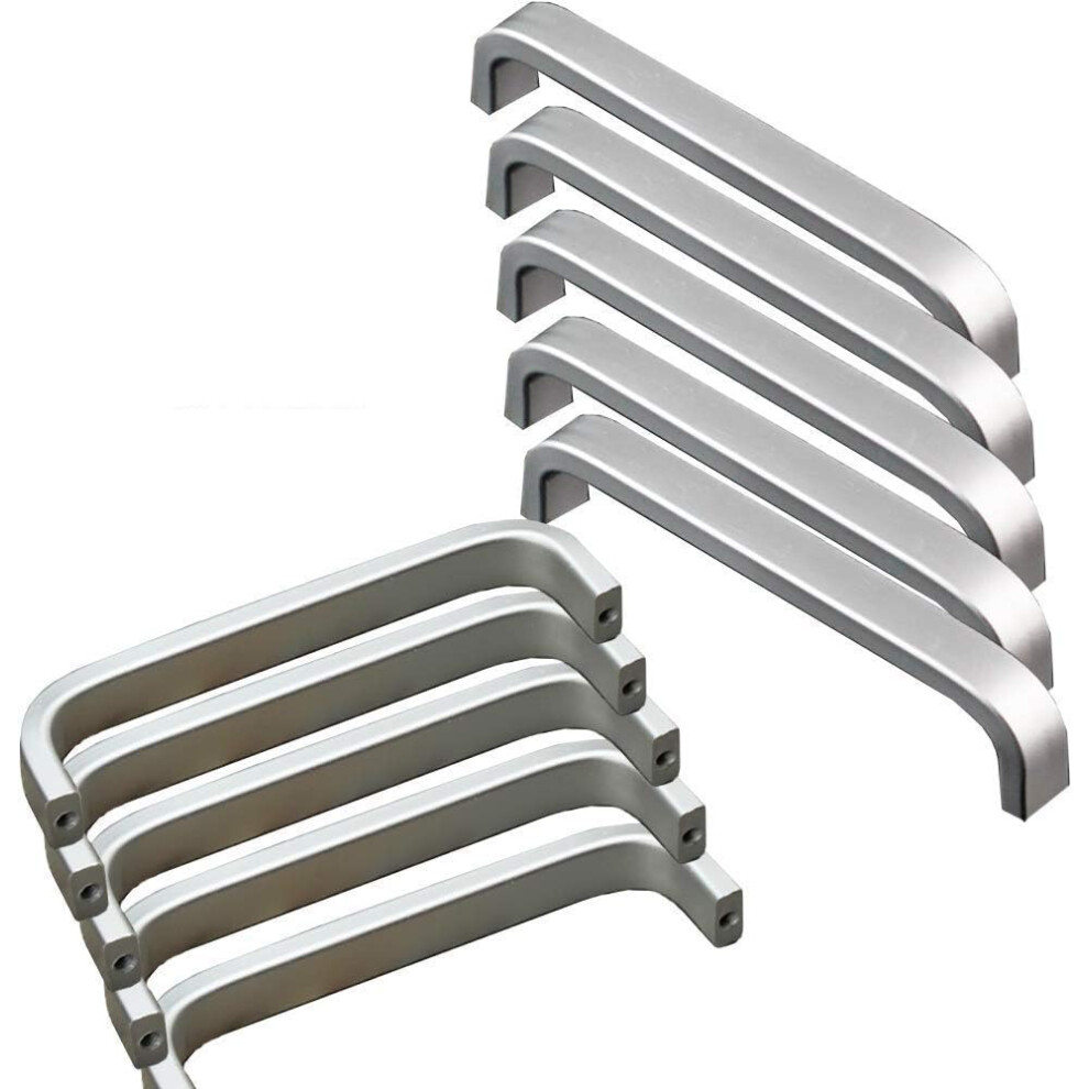 10Pcs Mini Aluminum Kitchen Cabinet Door Handles Cupboard Drawer Bedroom Furniture Pulls (128Mm) 9113374539692
