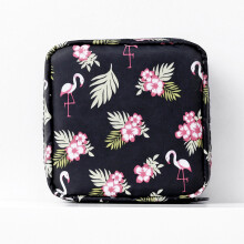 Maandverbandtas, menstruatiecuptas, maandverbandtas, menstruatietas voor vrouwen, eerste menstruatiecyclus (Fiery Flamingo)