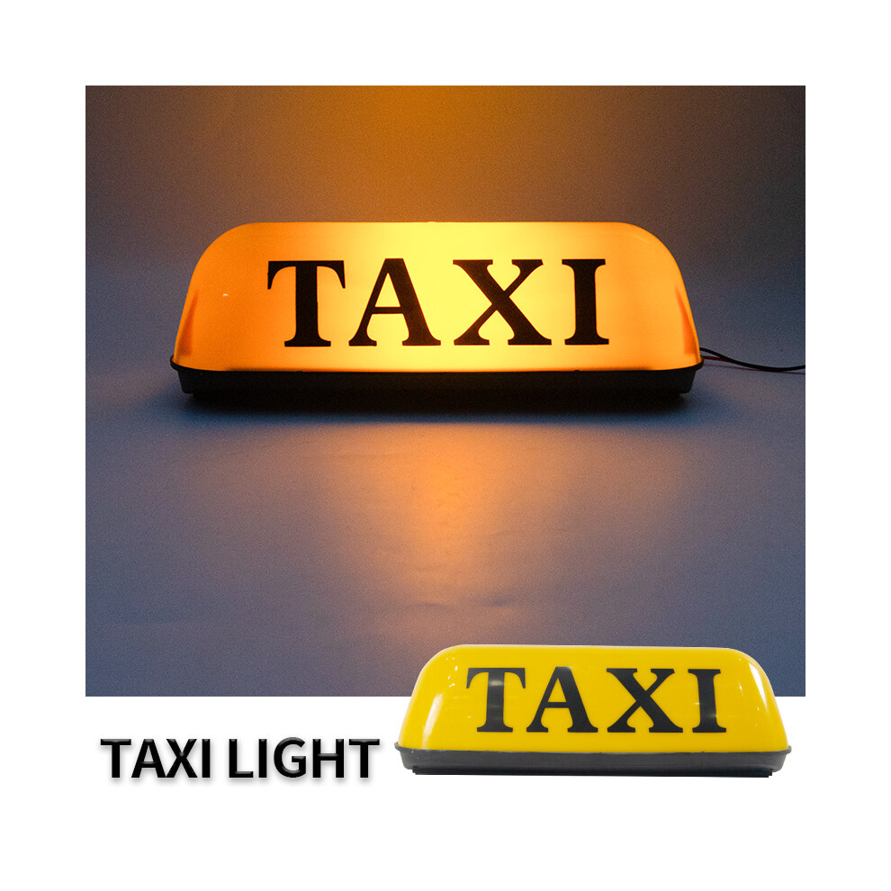 Led Illuminated Magnetic Waterproof Cab Roof Topper Universal Taxi Top Light 9113374540155