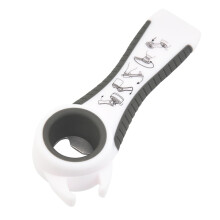 5-in-1-Öffner, Flaschenöffner, Dosenöffner, praktisches Alltagswerkzeug mit ergonomischem Griff für Rechts- und Linkshänder