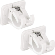 Supporto per asta per tende autoadesivo, supporto per asta per tende senza foratura, supporti per ganci per tende, supporto per asta per tende, suppor