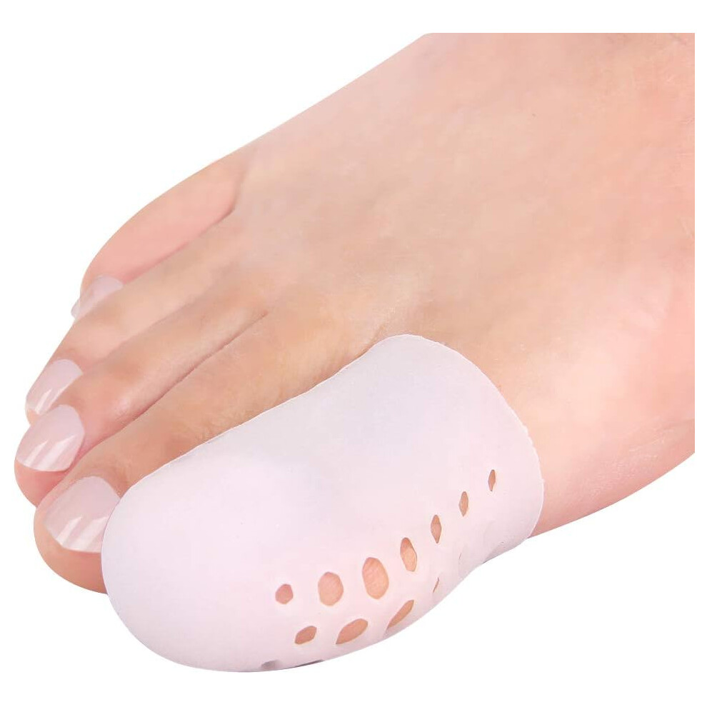 Lifeasy Big Toe Protector, 10 Pcs Gel Toe Protector Toe Caps For Big Toe Soft And Relieve Foot Pain And Against Blisters And Corns-Unisex