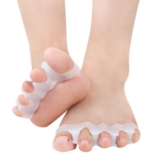 Separatore dita, correttore alluce valgo, aiuto per alluce valgo, dita a martello, dita curve e distanziatori per dita per un sollievo immediato dal d