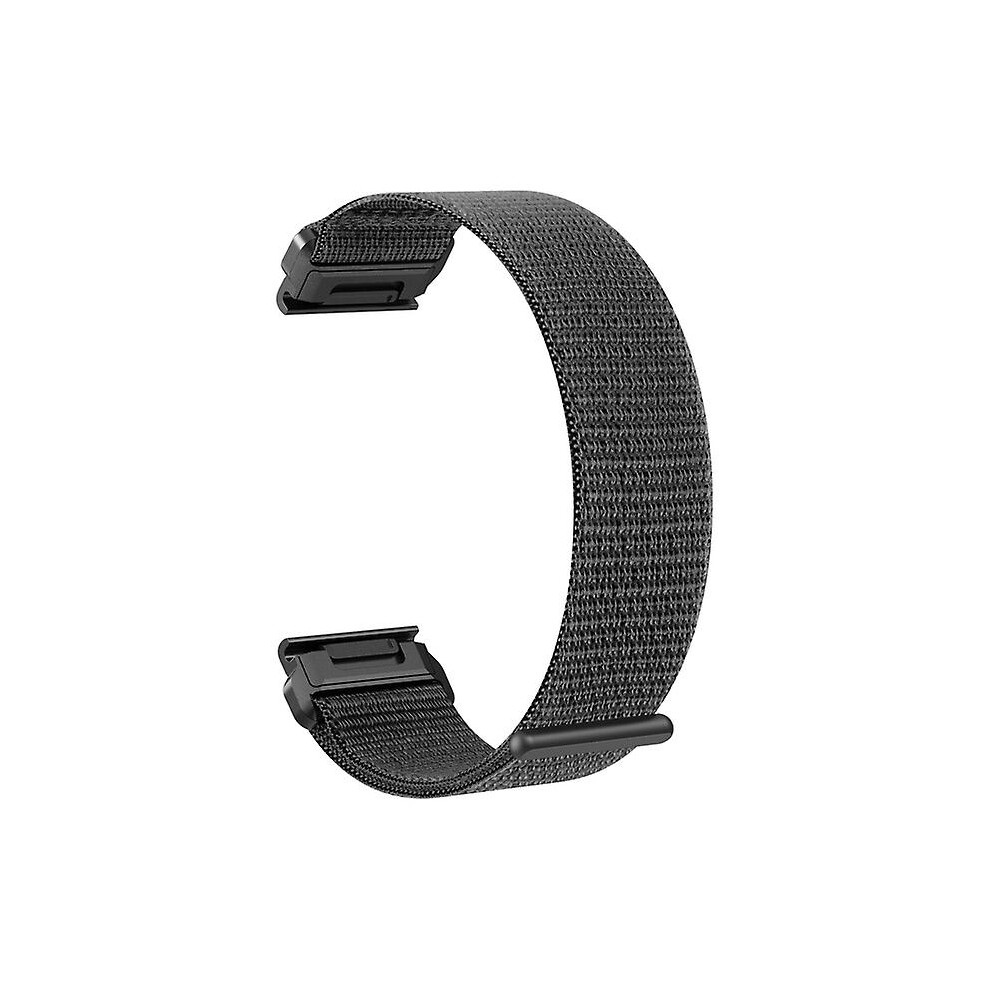 (, 26Mm) For Garmin Fenix 7X 6X Pro 5Xhealthy: Madenylon Band Fenix 7 6 955 Instinct 22Mm26mm Quick Release Nylon Replacement Wrist Band Black