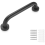 Medical 30cm Black Shower Grab Bar 1