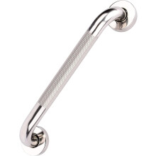 Barra di sostegno per bagno, 30 cm, antiscivolo, in acciaio inox 304, maniglia di sicurezza, cromata, per WC, cucina, camera da letto, montaggio a par
