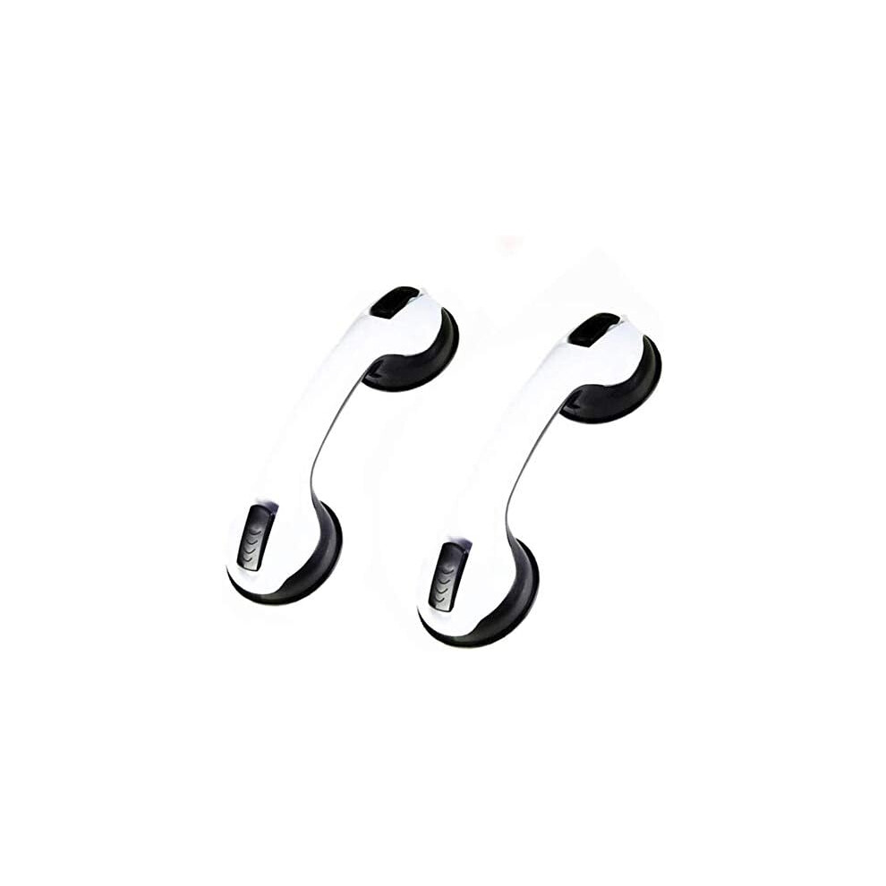 Lifeasy Black 2 Pcs Safety Bathtub Handle/Handle/Shower Suction Cup For Bathroom + Wc (Black)