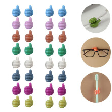 32er-Pack Kabelclips, Schreibtisch-Organizer, selbstklebende Kabel-Organizer-Kabelbinder, für Ladekabel, Maus, Kopfhörer, Telefon