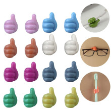 16 Stück Kabelclips-Organizer für den Schreibtisch, selbstklebende Kabel-Organizer-Kabelbinder, für Ladekabel, Maus, Kopfhörer, Telefon