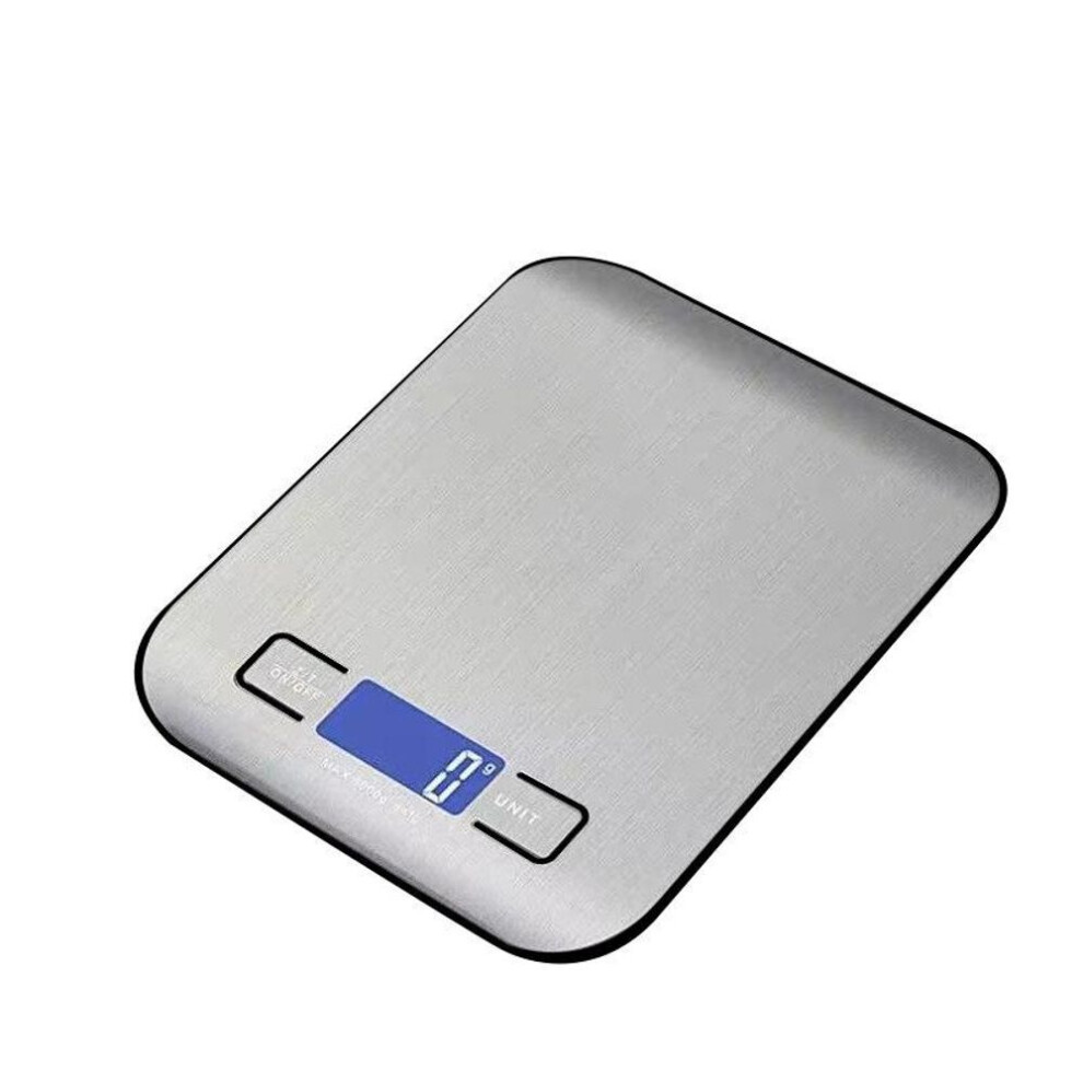 (white, Battery version?1g/5kg?) Small Electronic Weighing Scale Electronic Weighing High-precision Kitchen Scale Baking Precision Household Commercial Food Weighing Scale