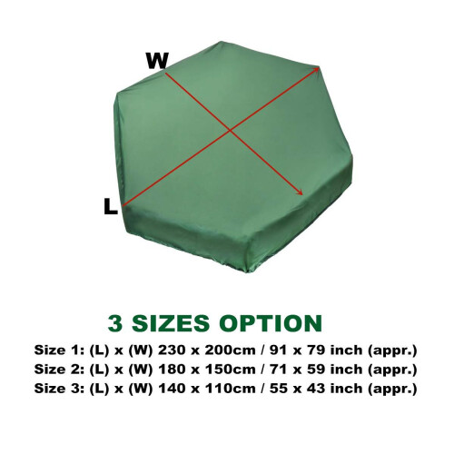 Dust-proof Beach Sandbox Cover-（230*200cm） 1