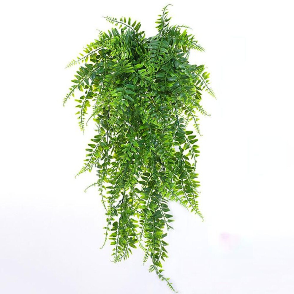 (green) 1pc Artificial Hanging Plants Realistic Artificial Greenery Persian Grass Indoor Outdoor Decoration