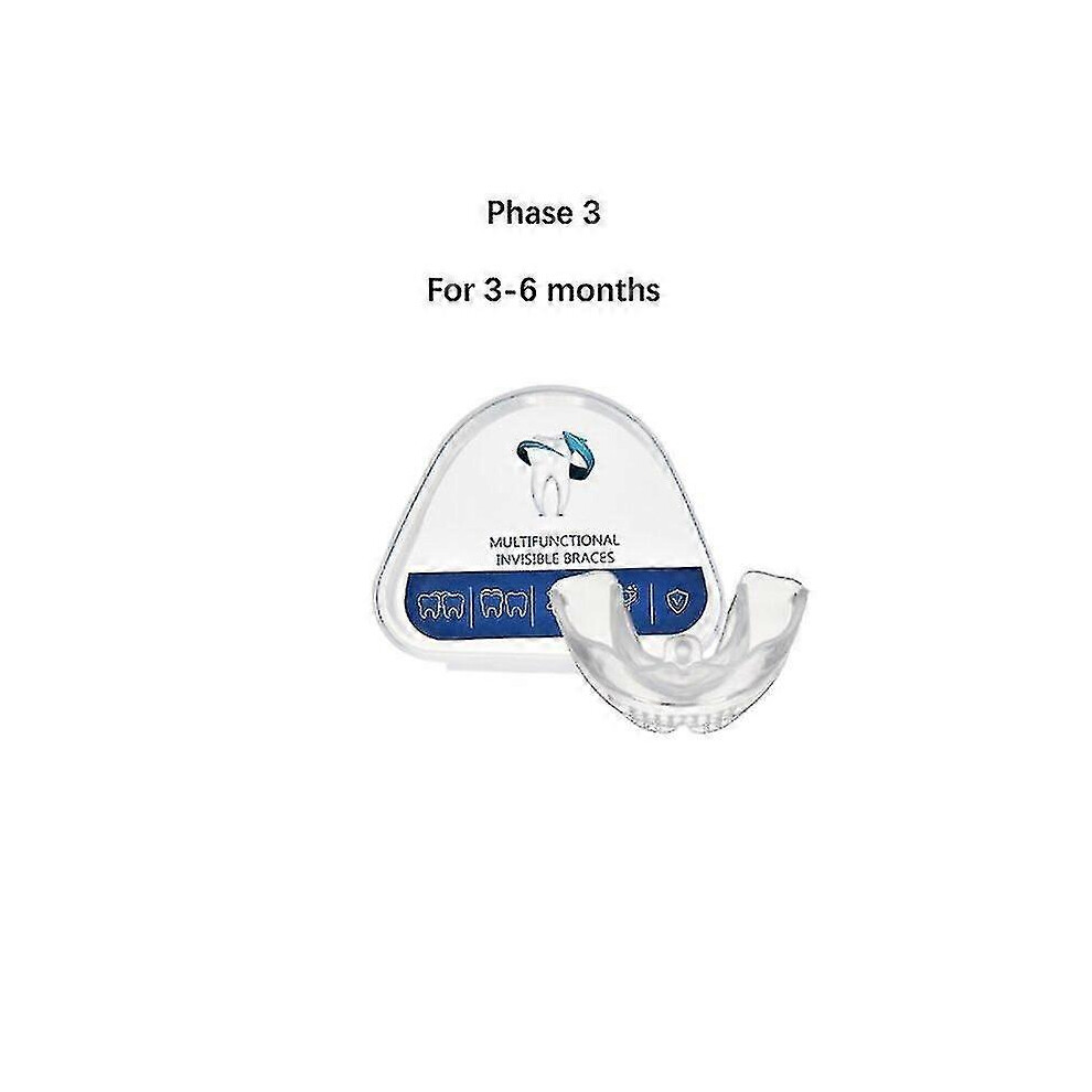 (1 stage) Teeth Straightener, Dental Braces Orthodontic Teeth Trainer Set For Adults, Alignment 3 Stage Tooth Retainers