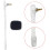 Microfono di gioco sostitutivo per cuffie da gioco Logitech-Astro A40 (bianco) 3