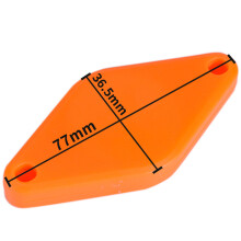 Voor Airtag Bike Mount Fiets Bidonhouder Houder Montage Fiets Race Gps (Oranje)