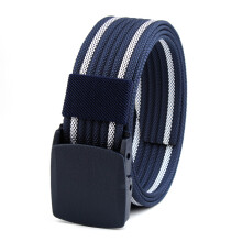 Cintura da uomo Cintura militare Cintura regolabile Cintura tattica da viaggio per uomo Cintura con fibbia in plastica per pantaloni 125 cm (colore: b