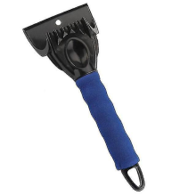 Auto-ijskrabber, sneeuwschuiver, automatische voorruitontdooier, reinigingsgereedschap voor het verwijderen van sneeuw in de winter (blauw)
